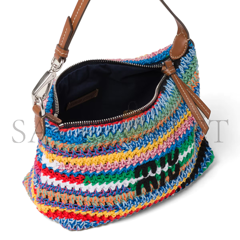 MIU MIU CROCHET POUCH 5NE841 (18.5*14*10cm) MIU MIU CROCHET POUCH 5NE841 (18.5*14*10cm)